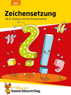cover image of Zeichensetzung ab 6. Klasse und für Erwachsene